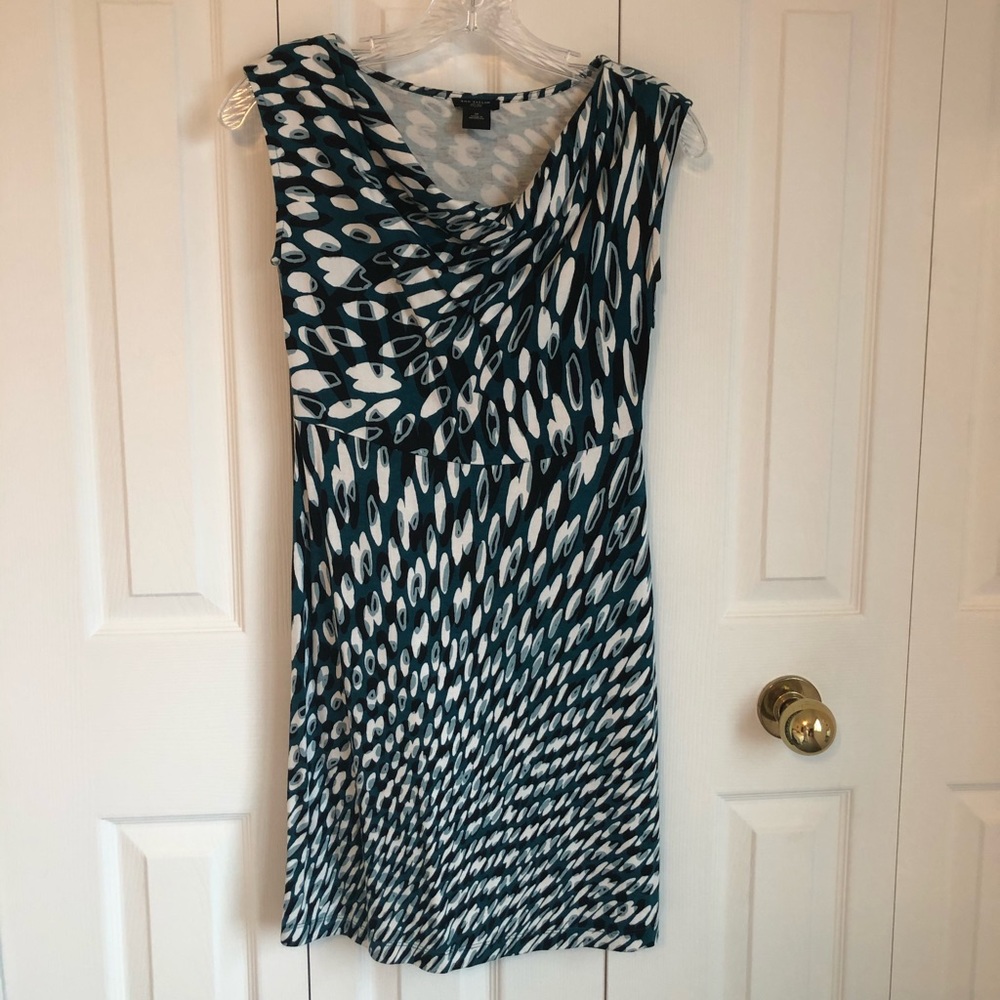 Ann Taylor 0P cowl neck dress